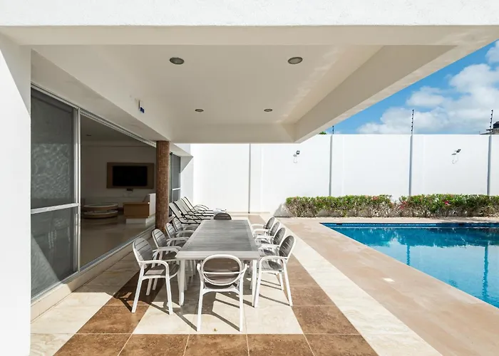 Villa Luxury White En - Alberca Privada - Lujo - 5 Playa del Carmen