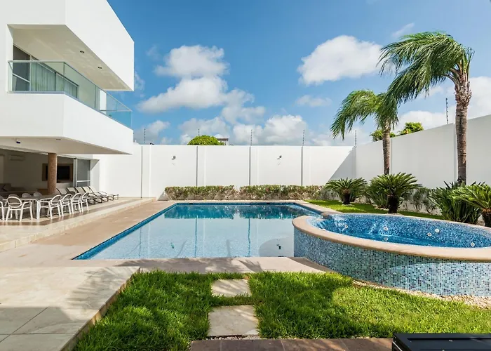 Villa Luxury White En - Alberca Privada - Lujo - 5 Playa del Carmen