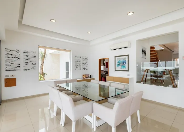 Villa Luxury White En - Alberca Privada - Lujo - 5 *