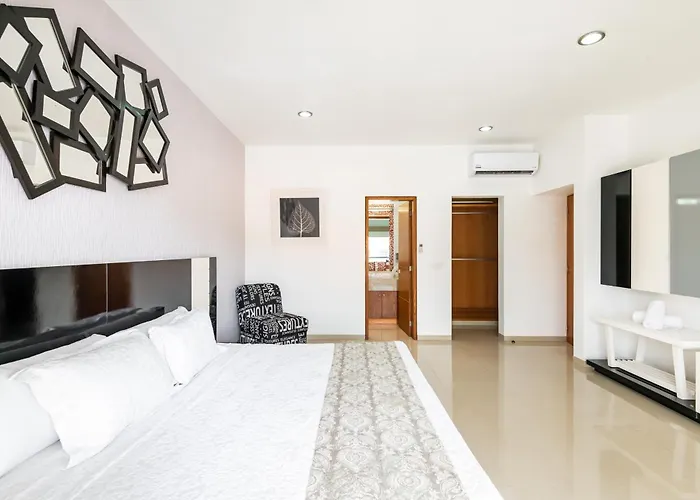 Villa Luxury White En - Alberca Privada - Lujo - 5 *